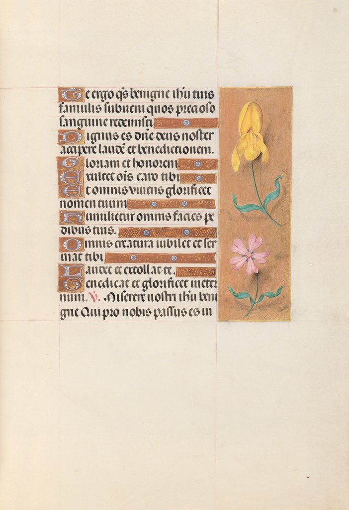 Detail of Hours of Queen Isabella the Catholic, Queen of Spain: Fol. 56r, c. 1500 by Master of the First Prayerbook of Maximillian