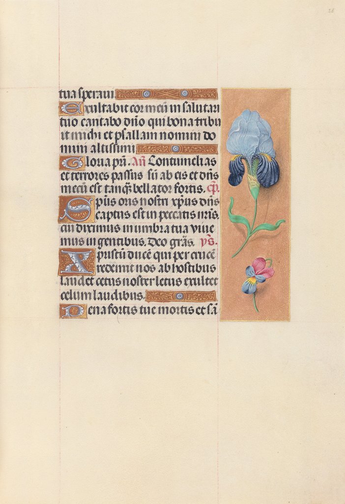 Detail of Hours of Queen Isabella the Catholic, Queen of Spain: Fol. 58r, c. 1500 by Master of the First Prayerbook of Maximillian