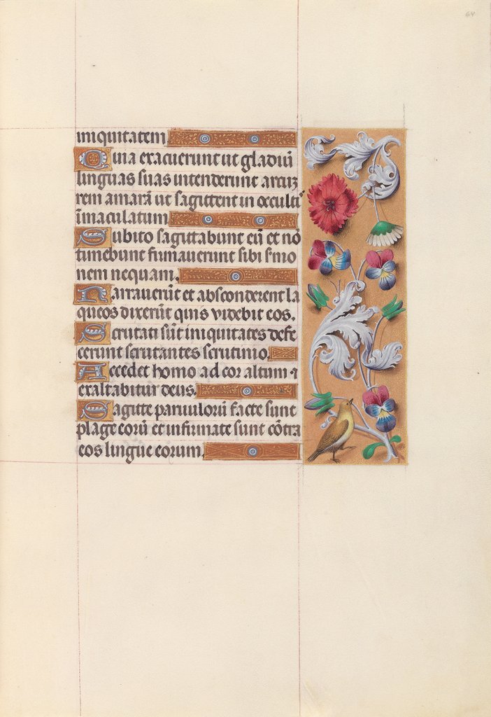 Detail of Hours of Queen Isabella the Catholic, Queen of Spain: Fol. 64r, c. 1500 by Master of the First Prayerbook of Maximillian