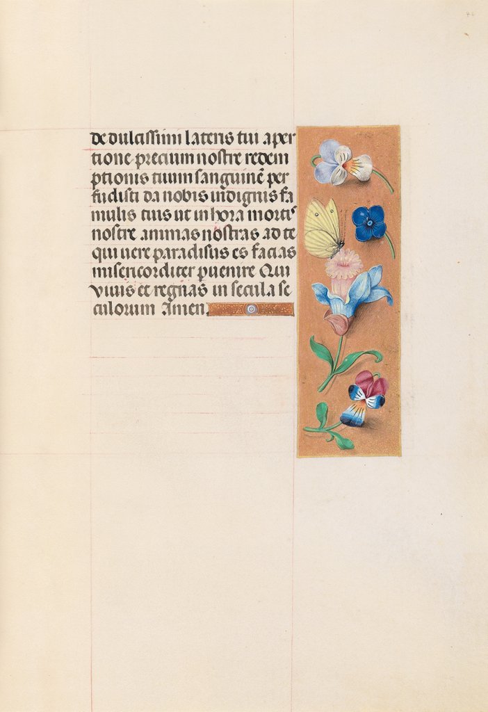 Detail of Hours of Queen Isabella the Catholic, Queen of Spain: Fol. 71r, c. 1500 by Master of the First Prayerbook of Maximillian