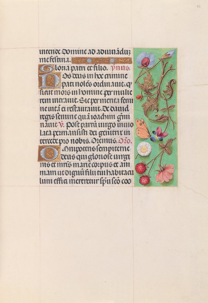Detail of Hours of Queen Isabella the Catholic, Queen of Spain: Fol. 82r, c. 1500 by Master of the First Prayerbook of Maximillian