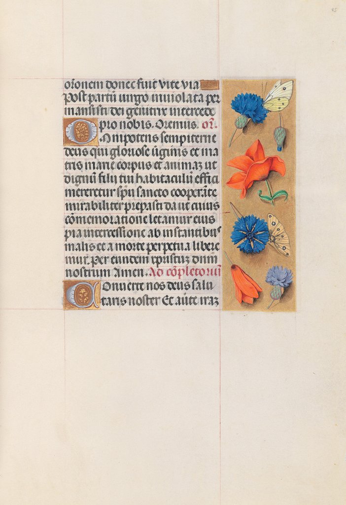 Detail of Hours of Queen Isabella the Catholic, Queen of Spain: Fol. 85r, c. 1500 by Master of the First Prayerbook of Maximillian