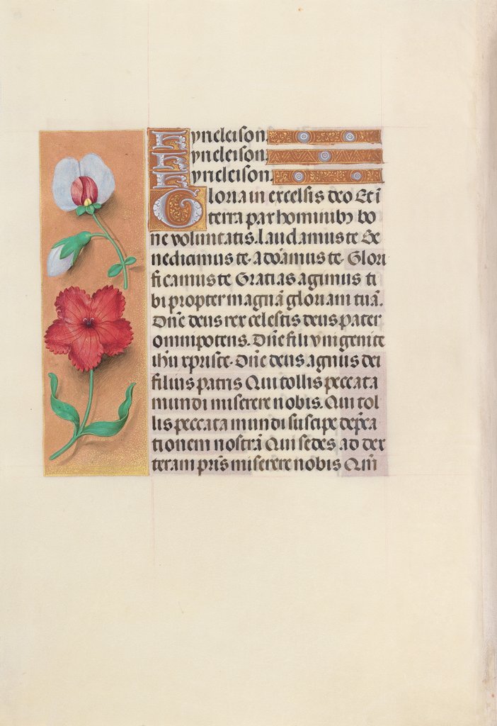 Detail of Hours of Queen Isabella the Catholic, Queen of Spain: Fol. 89v, c. 1500 by Master of the First Prayerbook of Maximillian