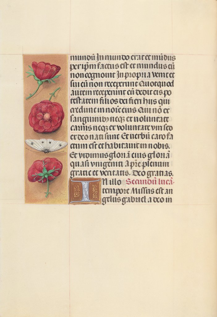 Detail of Hours of Queen Isabella the Catholic, Queen of Spain: Fol. 93v, c. 1500 by Master of the First Prayerbook of Maximillian