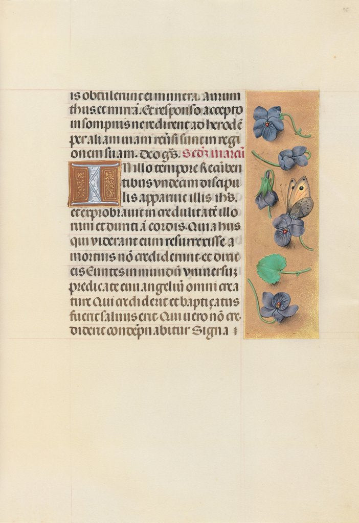 Detail of Hours of Queen Isabella the Catholic, Queen of Spain: Fol. 96r, c. 1500 by Master of the First Prayerbook of Maximillian