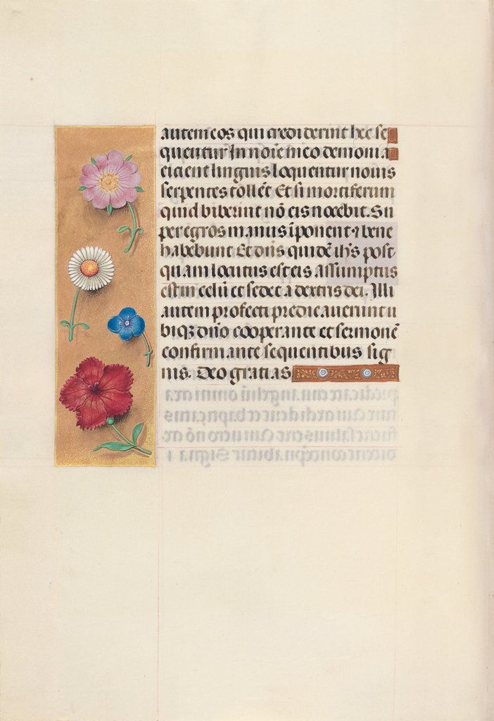 Detail of Hours of Queen Isabella the Catholic, Queen of Spain: Fol. 96v, c. 1500 by Master of the First Prayerbook of Maximillian