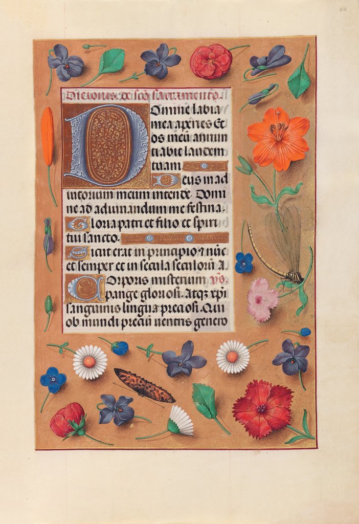 Detail of Hours of Queen Isabella the Catholic, Queen of Spain: Fol.44r, c. 1500 by Master of the First Prayerbook of Maximillian