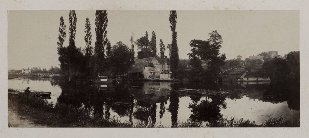 Detail of Iffley Mill, 1862 by Victor Prout