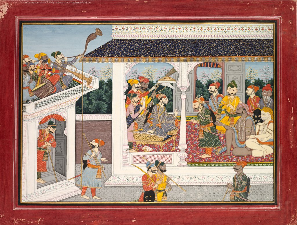 Detail of Illustration to the Tenth and Eleventh Book of Purana, c. 1830 by Unknown