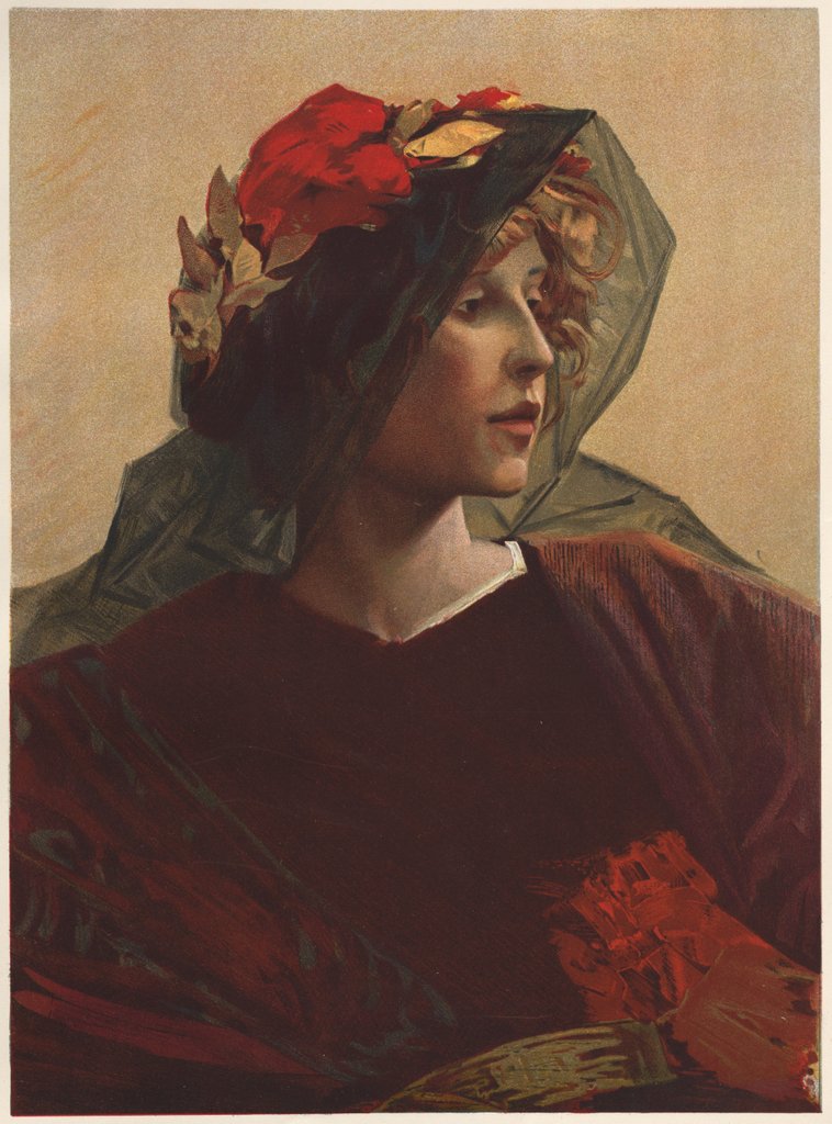 Detail of Impéria by Alfred-Pierre Agache