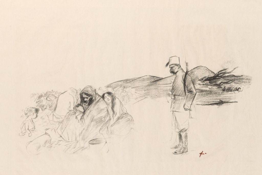 Detail of In Greece by Jean Louis Forain