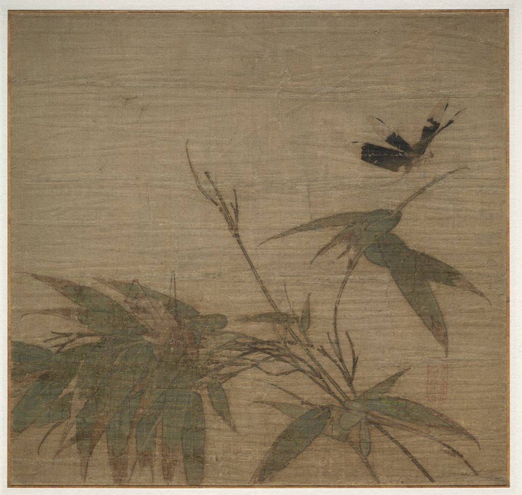 Detail of Insects and Bamboo, 13th Century by Unknown