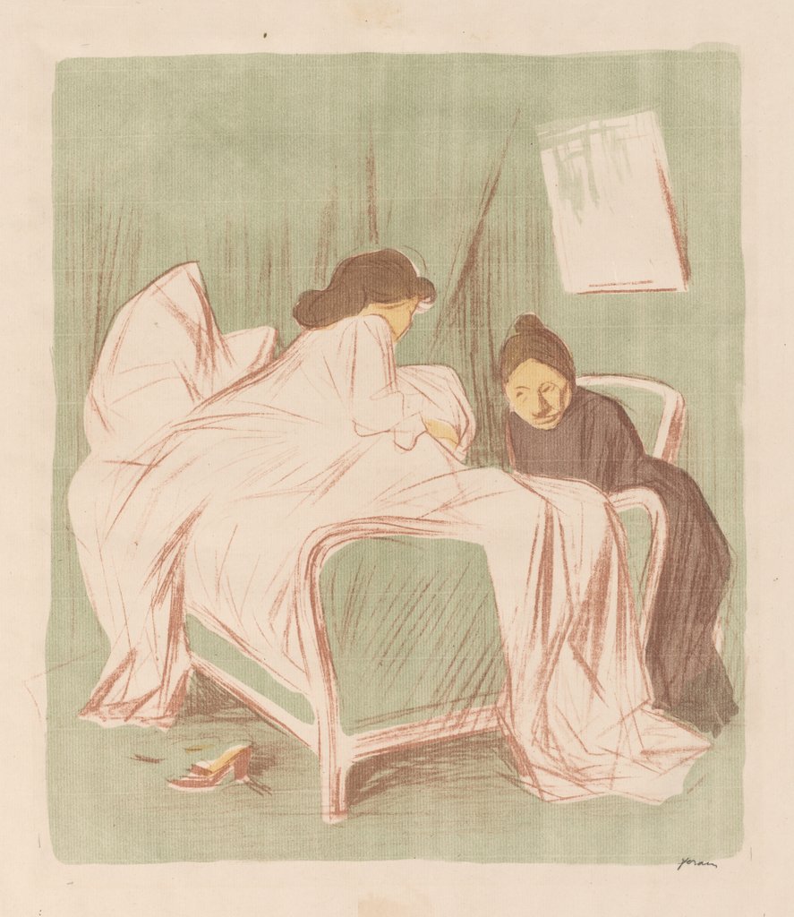 Detail of Instructions for the Day by Jean Louis Forain