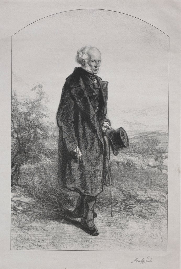 Detail of Isabey, 1854-1856 by Paul Gavarni