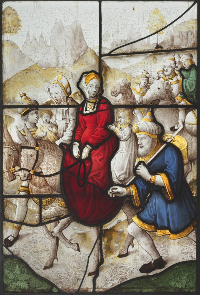 Detail of Jacob Returning to Canaan with Rachael and Leah Pursued by Laban, c. 1525 by Unknown