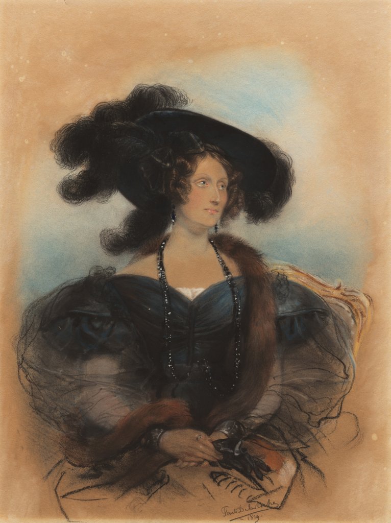 Detail of Jane Jarvis, 1830-1831 by Paul Delaroche