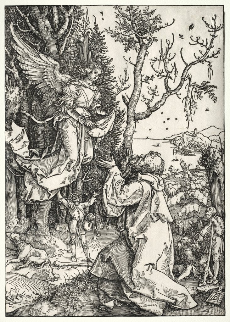 Detail of Joachim and the Angel, c. 1504 by Albrecht Dürer