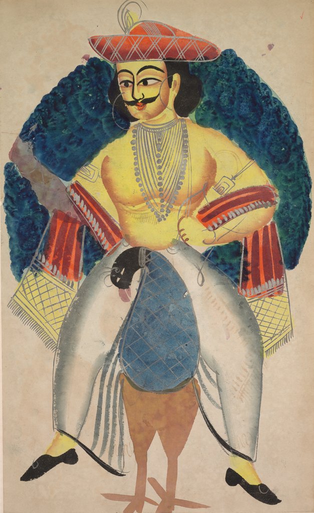 Detail of Kartikeya, 1800s by Unknown