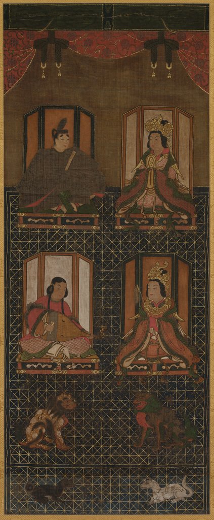 Detail of Koya Myojin, 16th century by Unknown