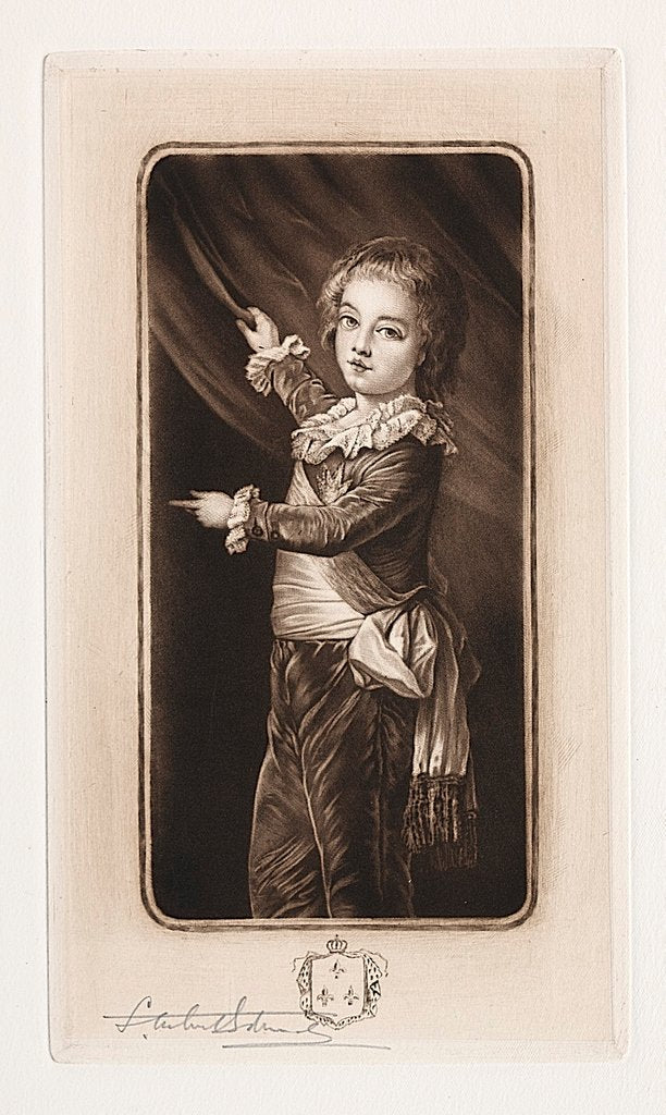 Detail of La Dauphin, 19th-20th century by Samuel Arlent-Edwards