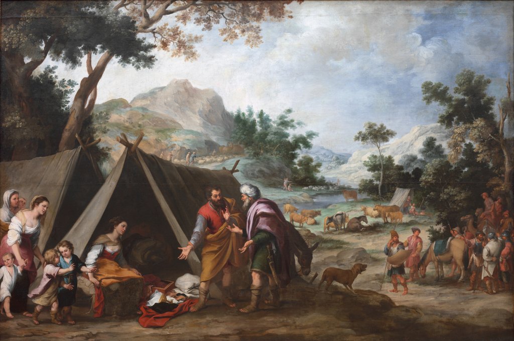 Detail of Laban Searching for his Stolen Household Gods, c. 1665-1670 by Bartolomé Esteban Murillo