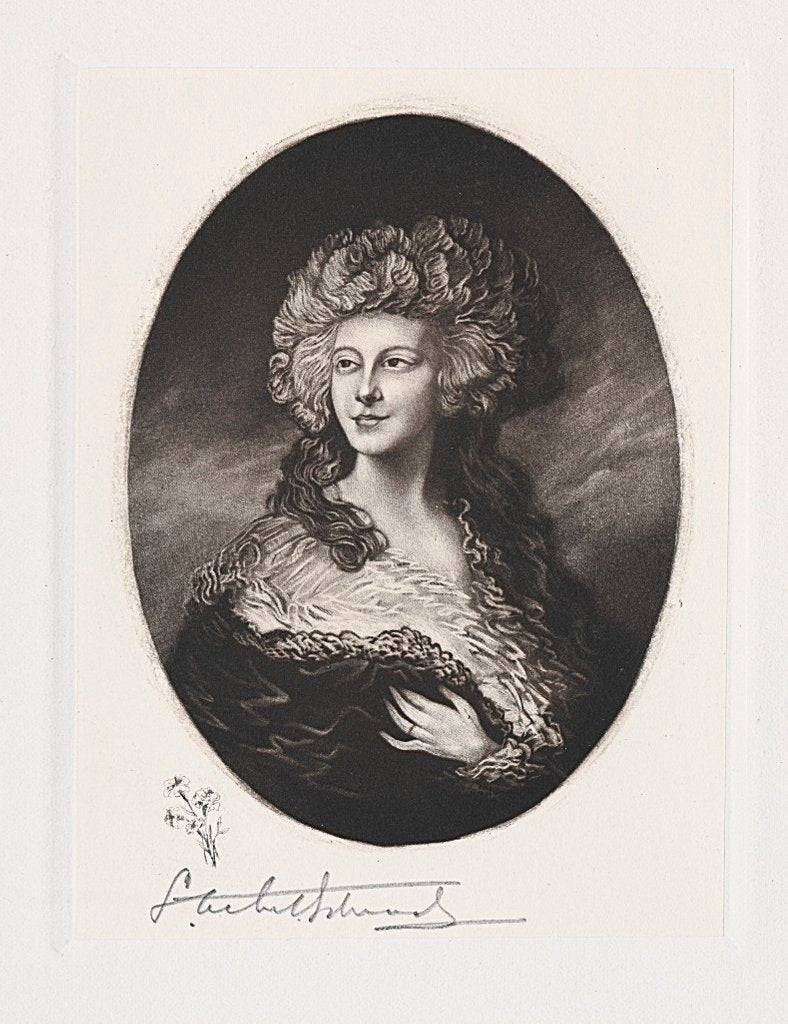 Detail of Lady Mulgrave, 19th-20th century by Samuel Arlent-Edwards