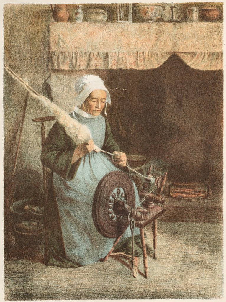 Detail of LAïeule, 1899 by Jeanne Granes