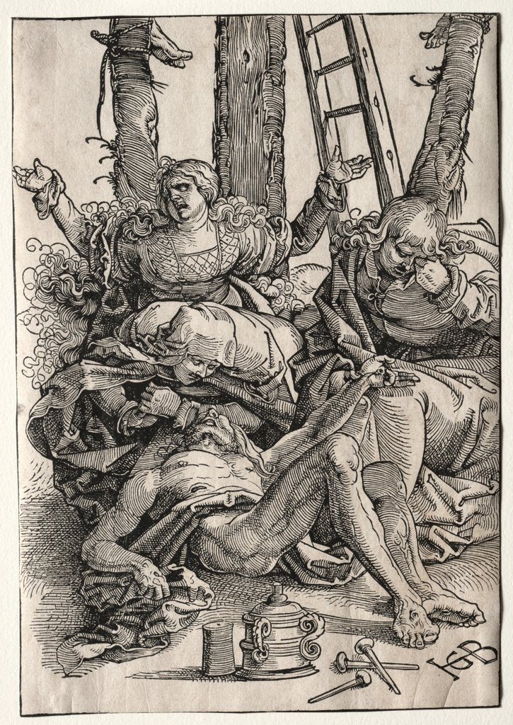 Detail of Lamentation, c. 1515-17 by Hans Baldung