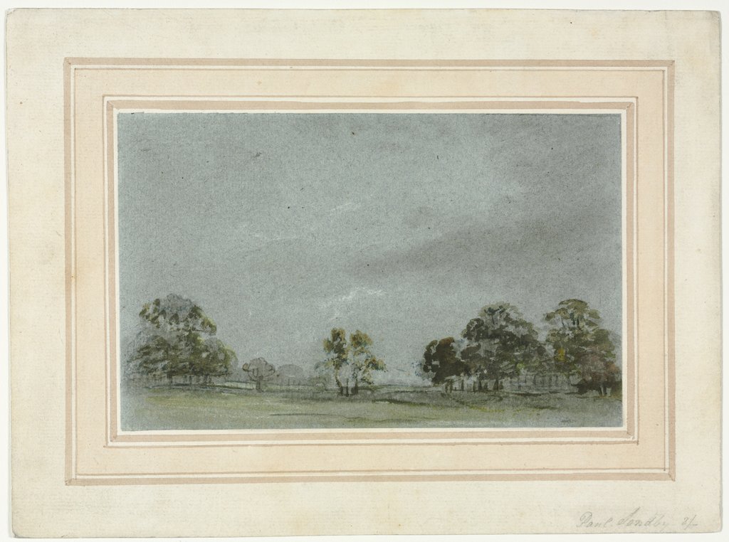 Detail of Landscape by Paul Sandby
