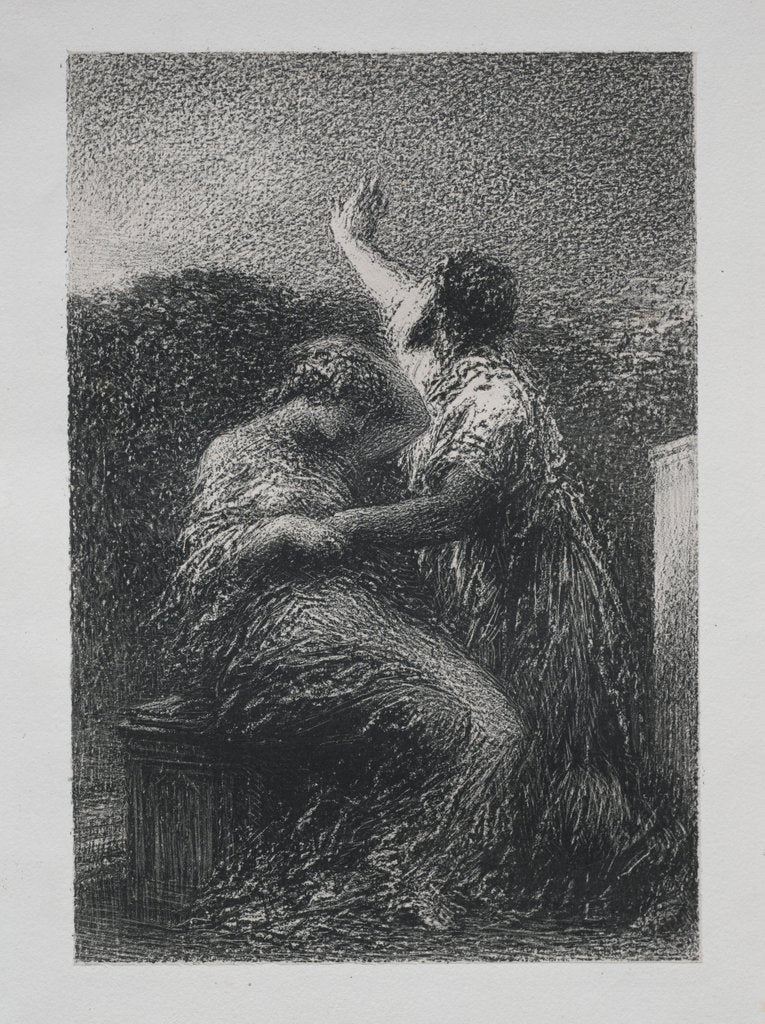 Detail of Le mage Baltajar et Fatime, 1891 by Henri Fantin-Latour