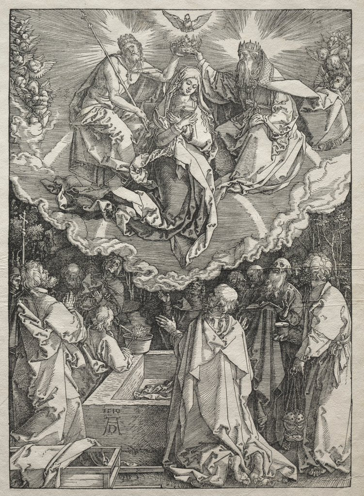 Detail of Life of the Virgin: Assumption of the Virgin, 1504-1505 by Albrecht Dürer