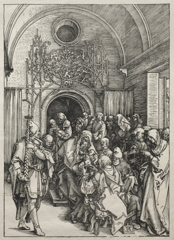 Detail of Life of the Virgin: The Circumcision, 1504-1505 by Albrecht Dürer