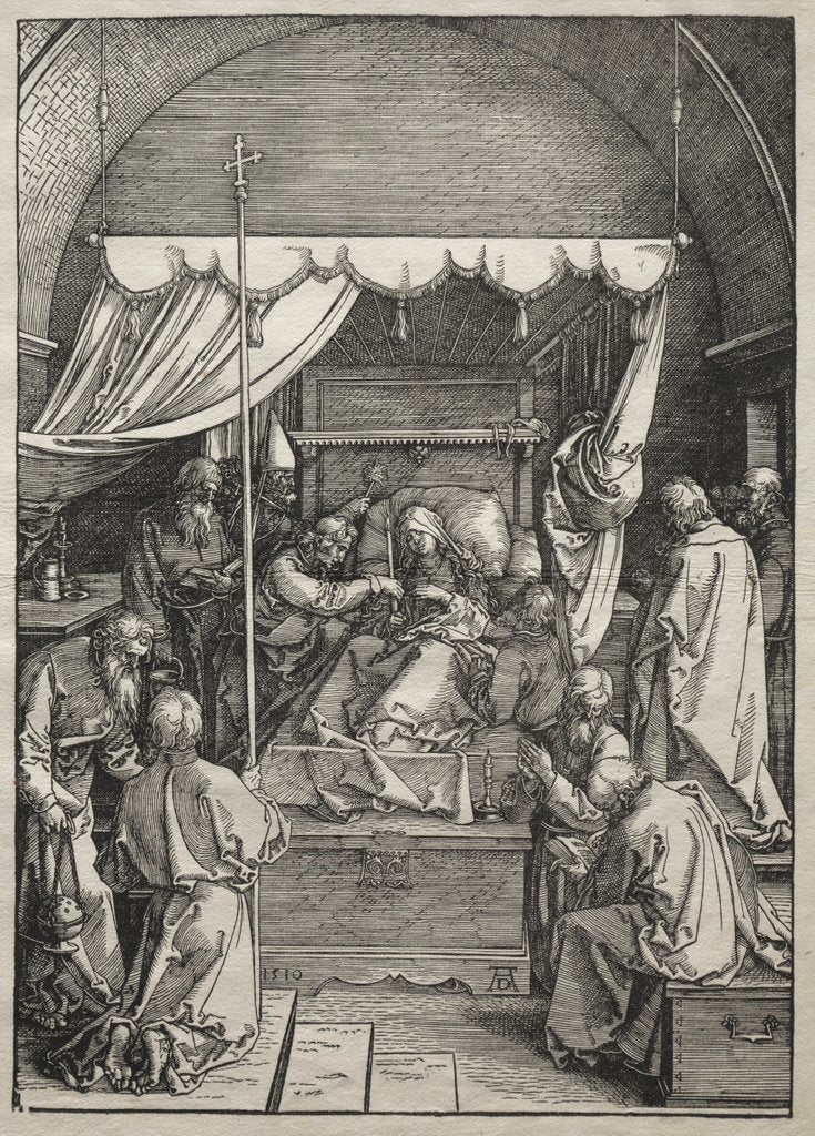 Detail of Life of the Virgin: The Death of the Virgin, 1504-1505 by Albrecht Dürer