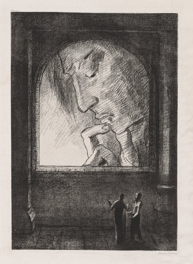 Detail of Light, 1893 by Becquet; Odilon Redon