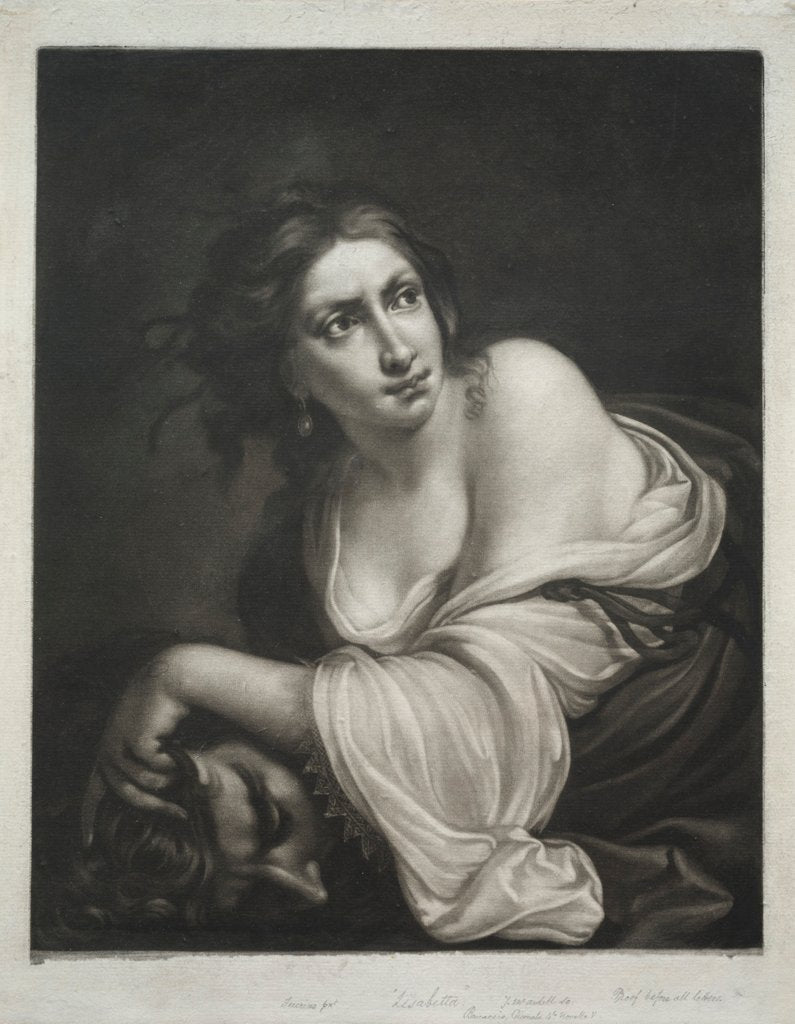 Detail of Lisabetta by James McArdell