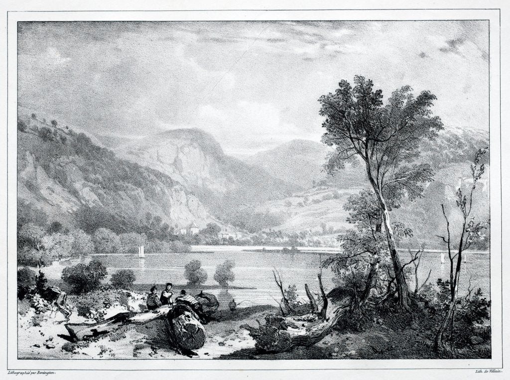Detail of Lochkillin, 1826 by Richard Parkes Bonington