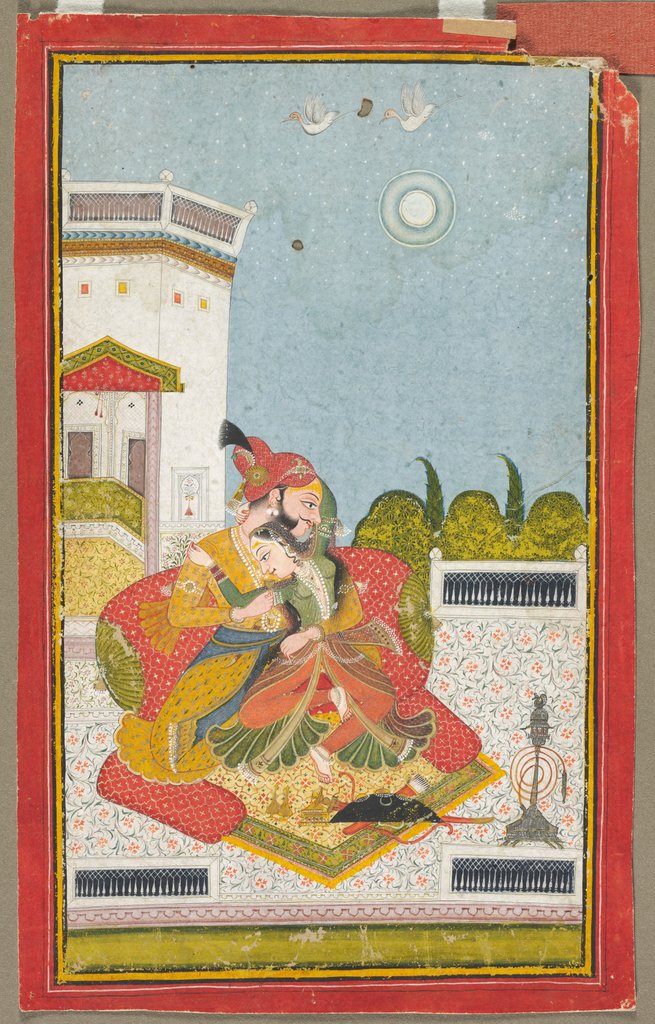 Detail of Lovers Embracing, c. 1760 by Unknown