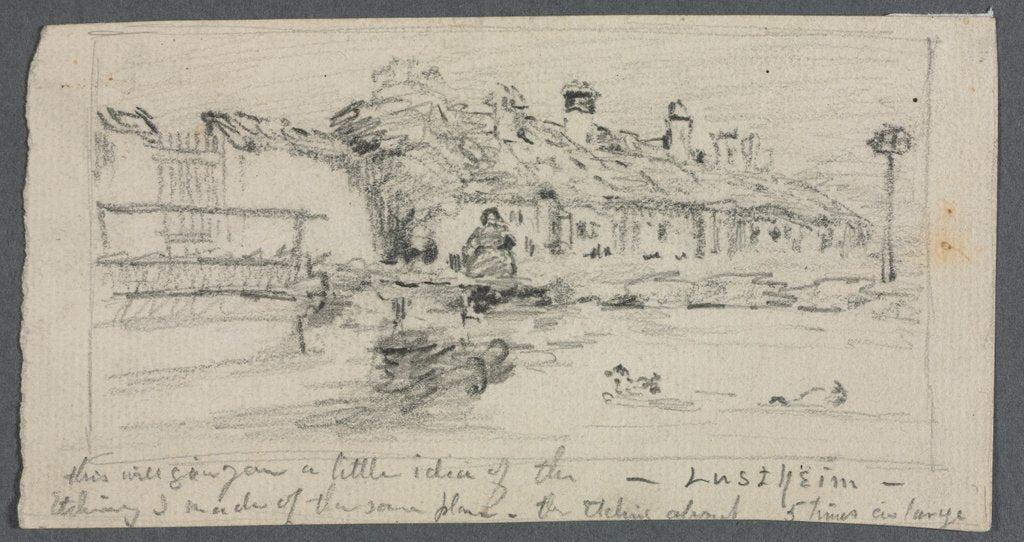 Detail of Lustheim by Otto H. Bacher