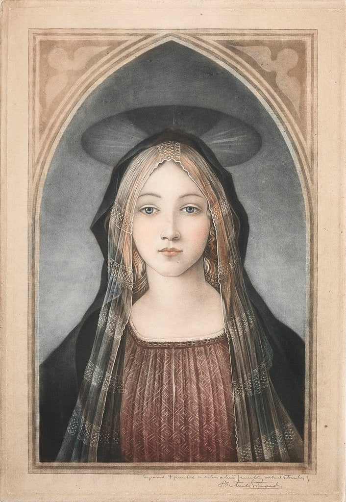 Detail of Madonna, 19th-20th century by Samuel Arlent-Edwards