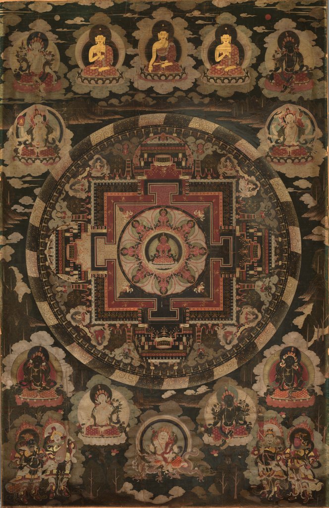 Detail of Mandala, early 18th Century by Unknown