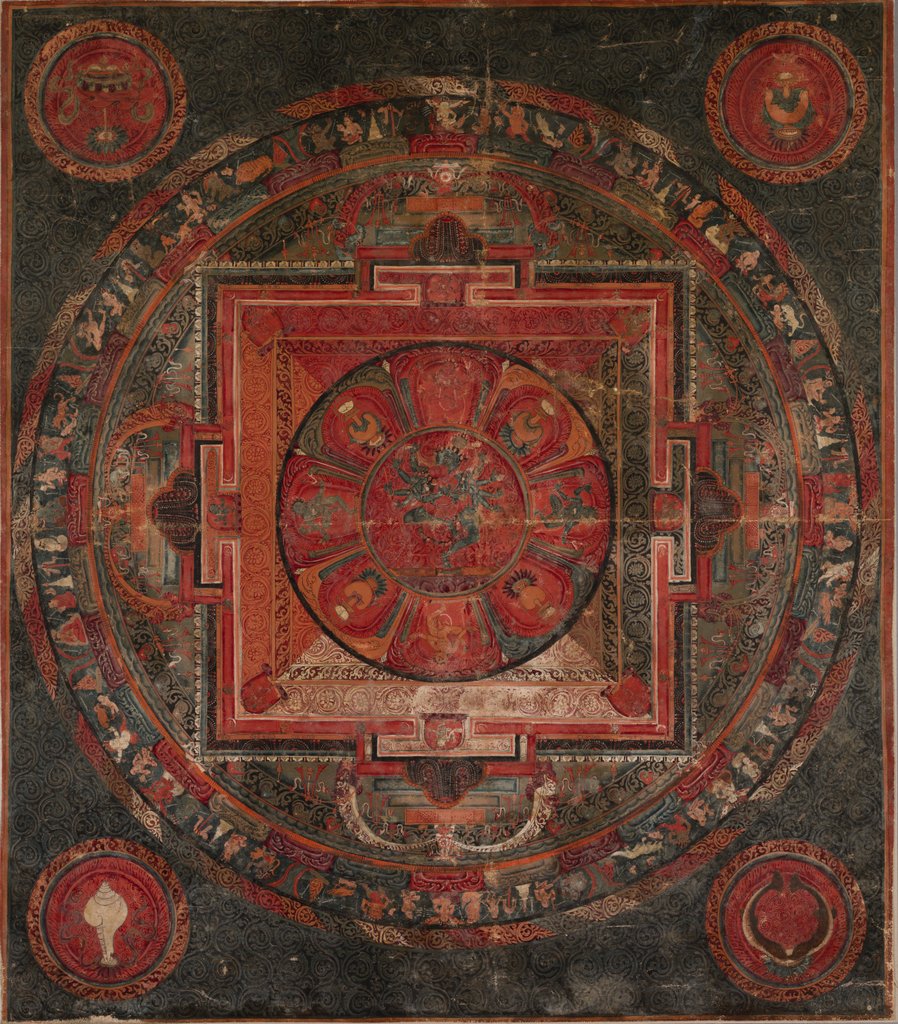 Detail of Mandala, late 15th century by Unknown