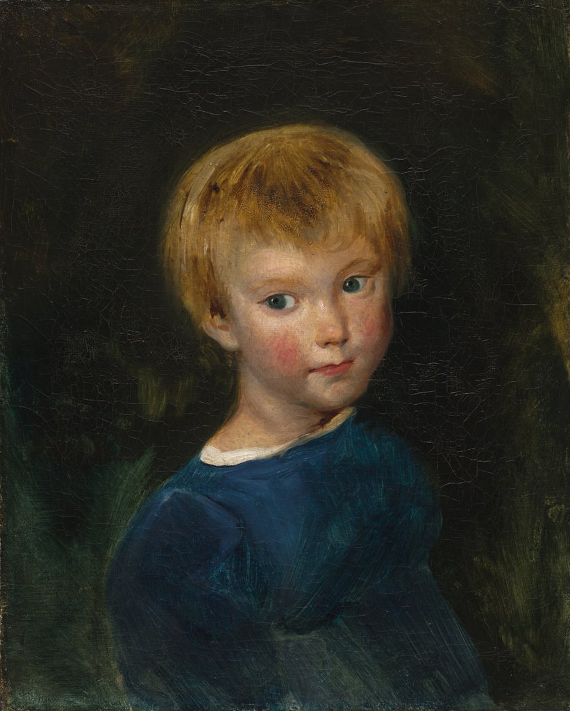 Detail of Marguerite-Juliette Pierret, c. 1827 by Eugène Delacroix