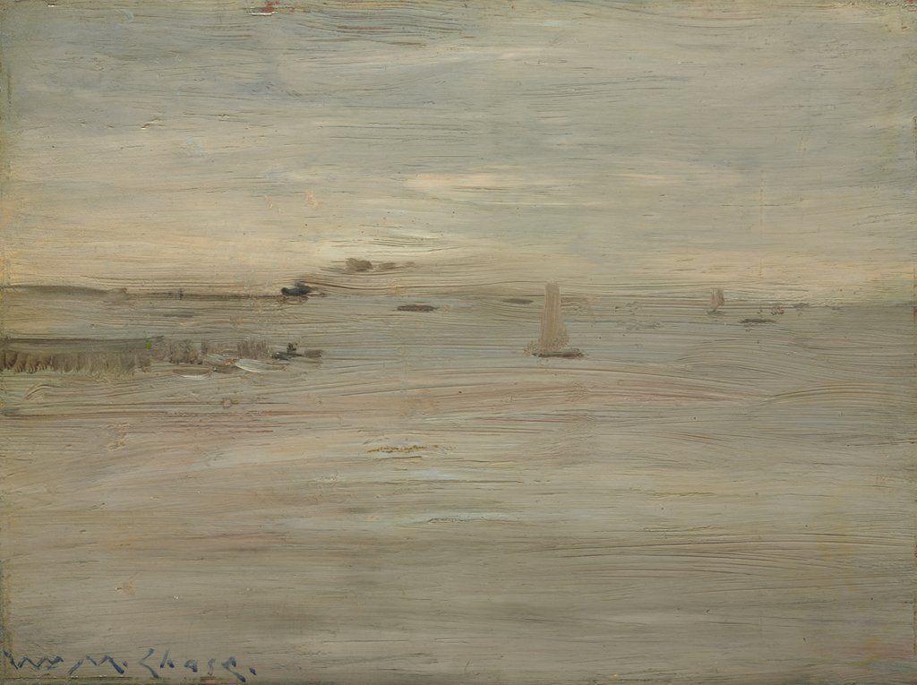 Detail of Marine, c. 1888 by William Merritt Chase