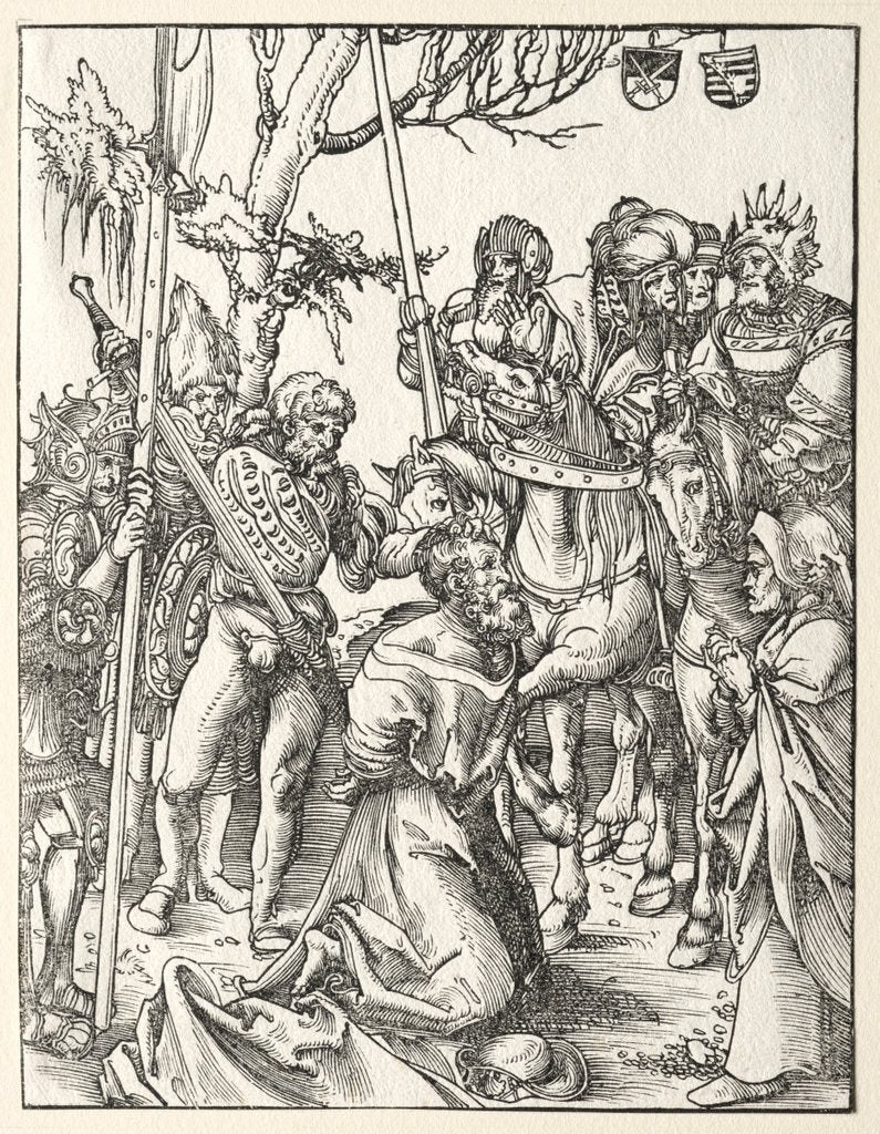 Detail of Martyrdom of St. James the Greater by Lucas Cranach