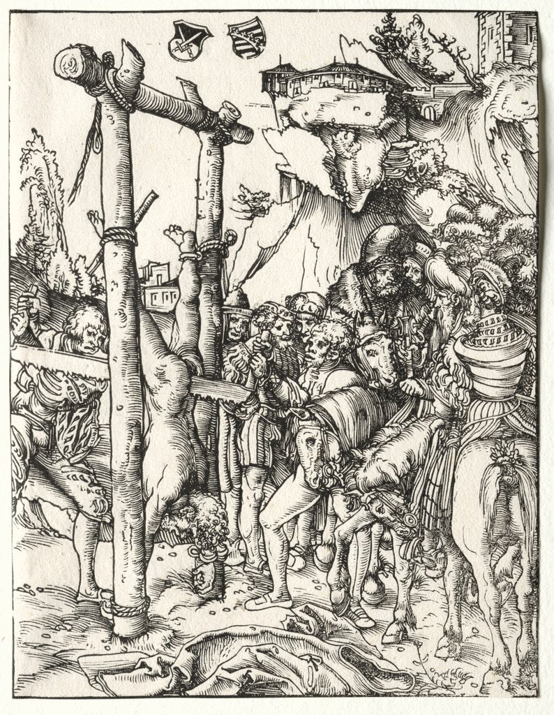Detail of Martyrdom of St. Simeon, c. 1510/15 by Lucas Cranach