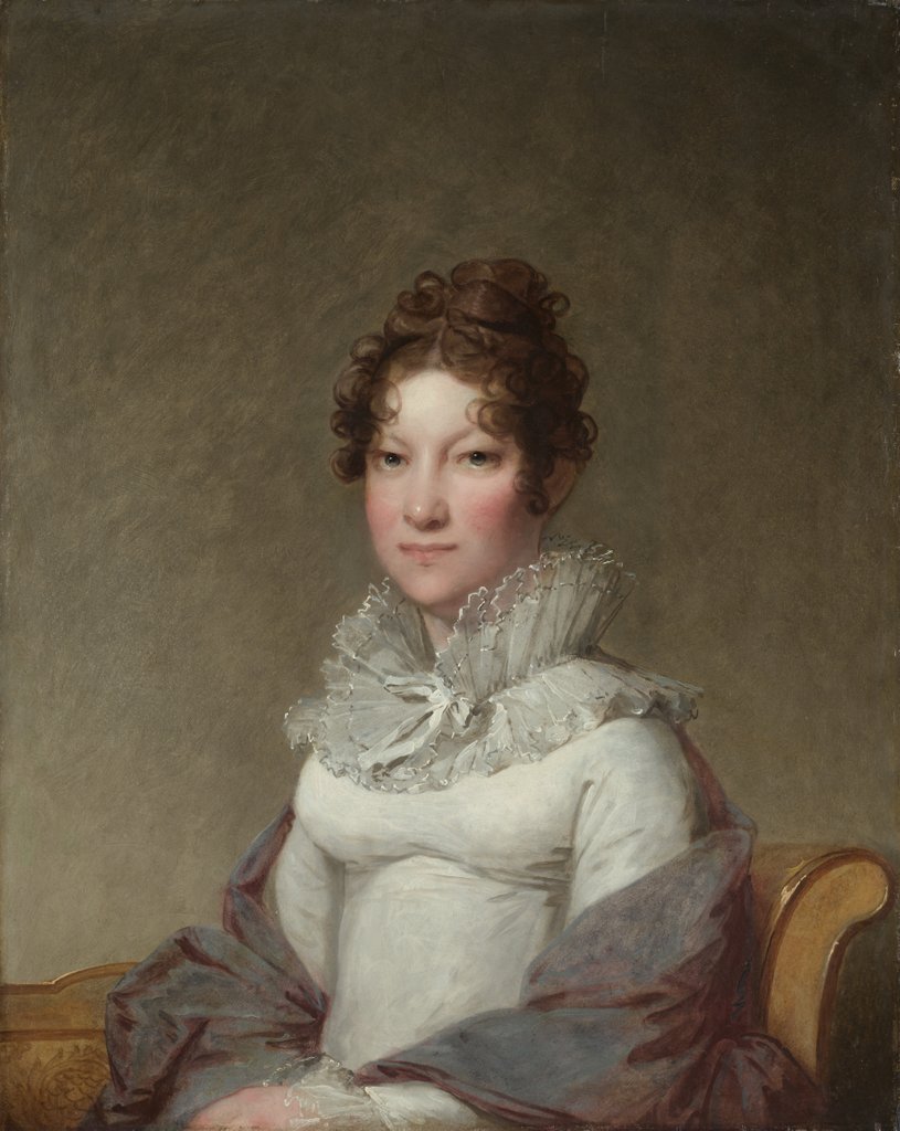 Detail of Mary Campbell Stuart, c. 1815 by Gilbert Stuart