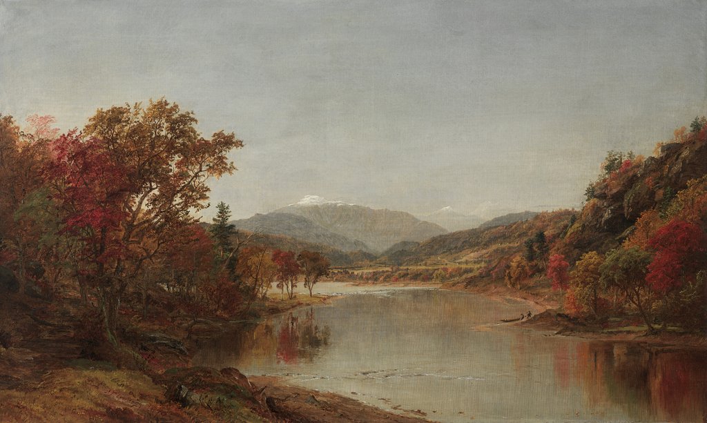 Detail of Mount Washington, New Hampshire, 1870 by Jasper F. Cropsey