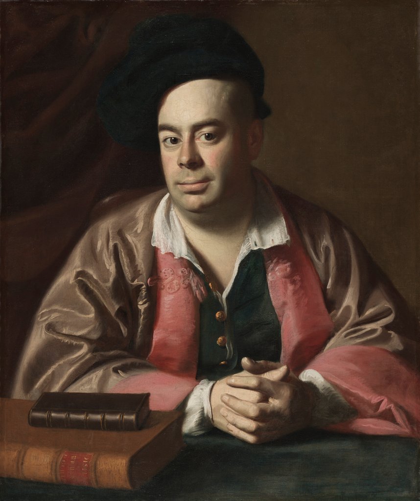 Detail of Nathaniel Hurd, c. 1765 by John Singleton Copley