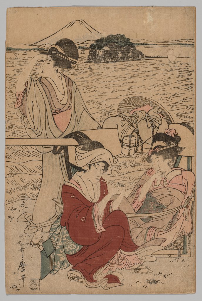 Detail of No Title, 1753-1806 by Kitagawa Utamaro