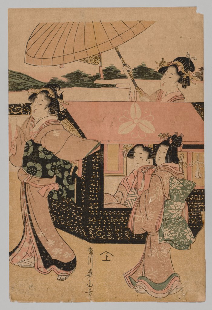 Detail of No Title, 1787-1869 by Kikugawa Eizan